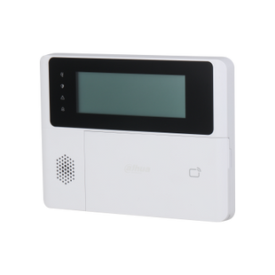 Dahua Airshield DHI-ARK30C-RW2, teclado inalámbrico con lector de tarjetas y pantalla LCD