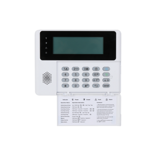 Dahua Airshield DHI-ARK30C-RW2, teclado inalámbrico con lector de tarjetas y pantalla LCD