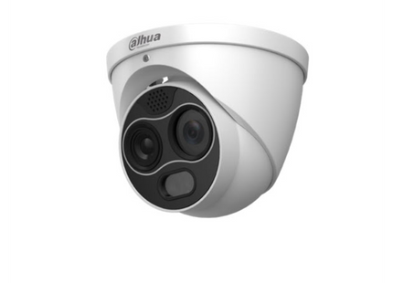 Dahua Dahua DF1241P-TD3F4  Cámara Eyeball híbrida térmica con IA de 3/4 mm