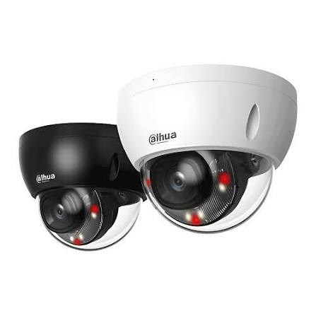 Dahua Dahua DH-IPC-HDBW2849E-S-IL Nero, 2,8 mm, 8 MP/4K, telecamera a cupola WizSense, slot SD, PoE, Smart Dual Light