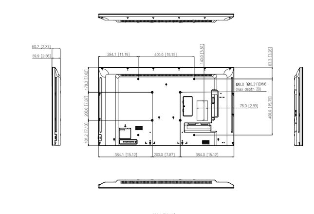 Dahua Dahua DHI-LM43-F400, Monitor LED UHD 43"