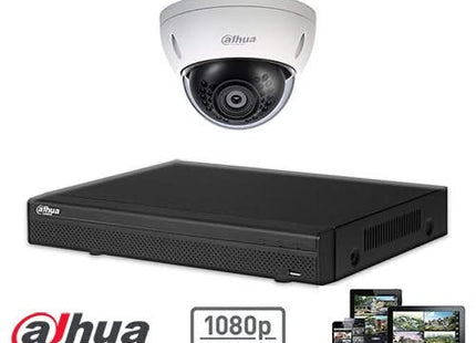 Kit Dahua Full HD-CVI: conjunto de seguridad con 1 cámara domo de 2 megapíxeles