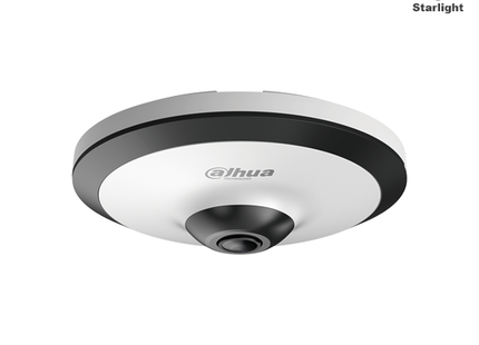 Dahua HAC-EW2501 de 5 MP, HDCVI, cámara ojo de pez con WDR, micrófono