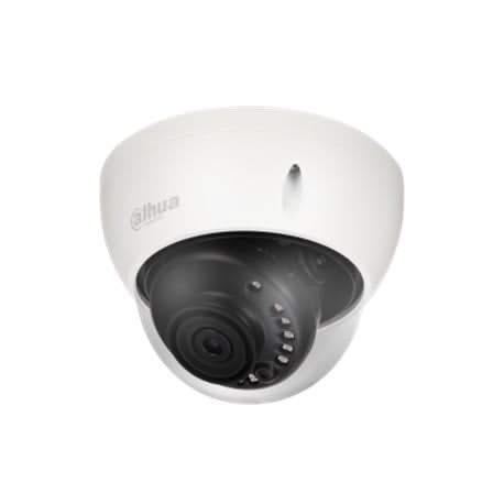 Dahua Dahua HAC-HDBW2501EP, 5MP HD-CVI D/N IR Starlight WDR Lente Vandal Dome de 3 eixos de 2,8 mm