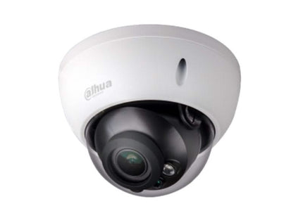 Dahua Dahua HAC-HDBW2501RP-Z-DP, cámara domo antivandálica HD-CVI de 5 MP con modo día/noche, infrarrojos, Starlight, WDR y objetivo con zoom motorizado de 2,7-13,5 mm