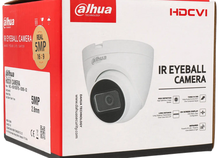 Dahua Dahua HAC-HDW1500TRQ-S2, 5 MP, 2,8 mm, HD-CVI, Eyeball, 25 m IR, coaxial