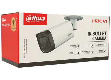 Dahua Dahua HAC-HFW1200R-Z-A, cámara tipo bala HD-CVI de 2 MP con objetivo de zoom motorizado de 2,7 a 12 mm