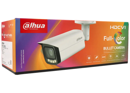 Dahua Dahua HAC-HFW1239TU-Z-A-LED-S2, 2MP HD-CVI Full-Color Bullet 2.7 - 13.5mm motorzoomlens