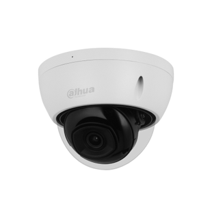 Dahua Dahua IPC-HDBW2841E-S, cámara domo de 8 MP/4K con WizSense, ranura para tarjeta SD, PoE, LED IR y micrófono integrado.