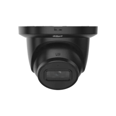 Dahua Dahua IPC-HDW2441TM-S 4MP IR WizSense Turret IR leds, SD slot, PoE, build-in Mic. Black