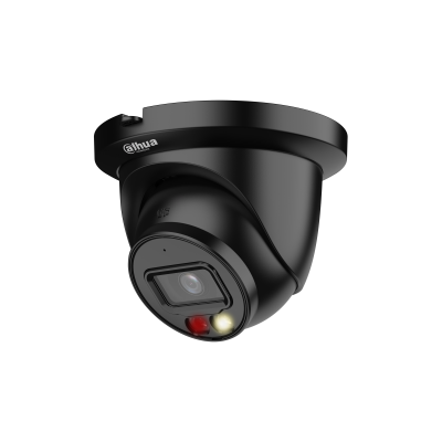 Dahua Dahua IPC-HDW2449TM-S-IL 4Mp 2.8mm H.265 Smart Dual Light Full Color, PoE Nero