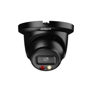 Dahua Dahua IPC-HDW2449TM-S-IL 4Mp 2.8mm H.265 Smart Dual Light Full Color, PoE Nero