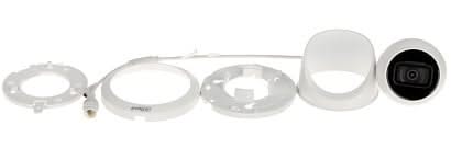 Dahua Dahua IPC-HDW2541TM-S-S2, 5 MP, Wizsense, torreta, LED IR, 2,8 mm, ranura SD, PoE, micrófono integrado.
