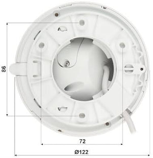 Dahua Dahua IPC-HDW2841TM-S | 8MP/4K Turret | WizSense | SD slot | PoE | IR LEDs | Build-in Mic.