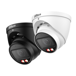 Dahua Dahua IPC-HDW2849T-ZS-IL preto, luz dupla inteligente de 8 MP, câmera com zoom varifocal, cores, Wizsense