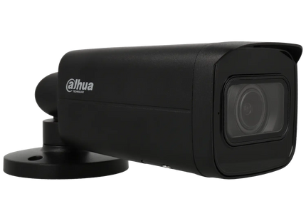 Dahua Dahua IPC-HFW2441T-ZS preto, lente zoom bullet 4MP 2,7 ~ 13,5 mm, detecção inteligente Wizsense