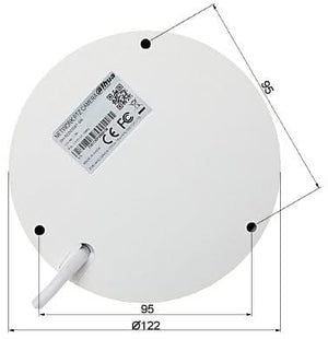Dahua IPC-SD22404DB-GNY, mini cámara domo PTZ PoE de 4 megapíxeles