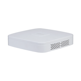 Dahua NVR2104-P-4KS3 de la serie Lite, 1 puerto LAN y 4 puertos PoE. Apto para 4 cámaras IP.