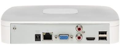 Dahua NVR2104-S3, grabador de red (sin PoE), compatible con 4 cámaras IP