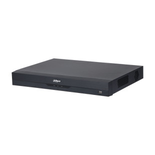 Dahua Dahua NVR4204-P-EI, 4x PoE, 2x SATA, senza memoria, max. 4 telecamere IP Nere