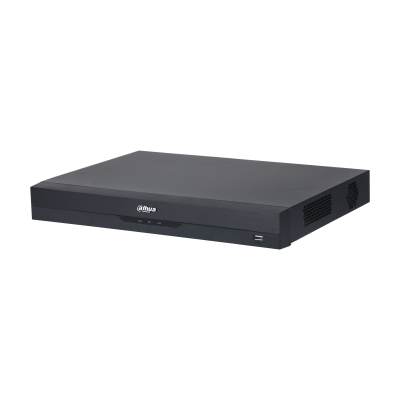 Dahua Dahua NVR4204-P-EI, 4x PoE, 2x SATA, senza memoria, max. 4 telecamere IP Nere