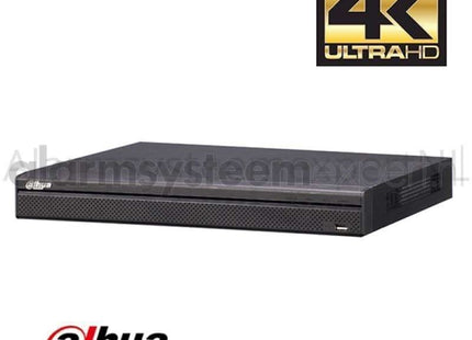 Dahua NVR4416-Ei, grabador de vídeo en red 4K con 4 puertos SATA sin PoE