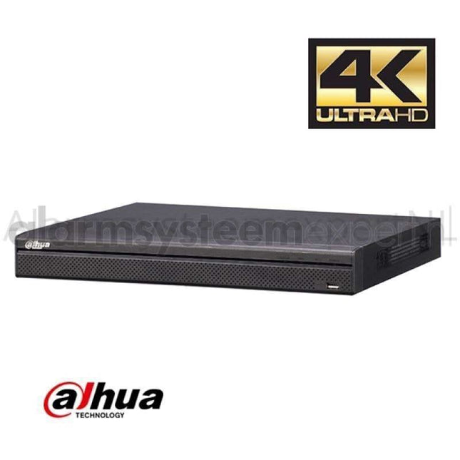 Dahua Dahua NVR4416-Ei, Grabador de Vídeo en Red 4xSATA 4K sin PoE