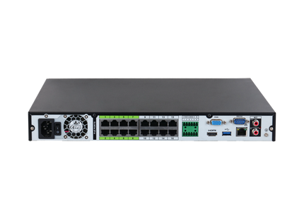 Dahua NVR5216-16P-EI, 16 puertos PoE, sin almacenamiento, compatible con 16 cámaras IP