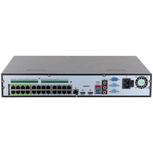 Dahua NVR5424-24P-EI, 24 puertos PoE, sin almacenamiento, compatible con 24 cámaras IP