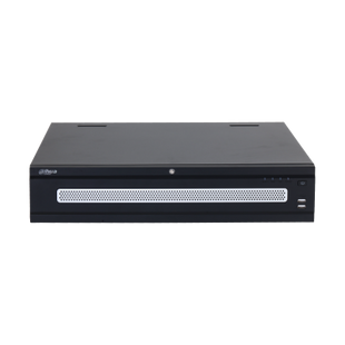 Dahua NVR608H-64-XI, 2 puertos LAN, sin PoE, RAID, compatible con 64 cámaras IP