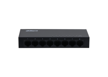 Dahua Dahua PFS3008-GT-V2, switch Gigabit de 8 portas 1000Mbps