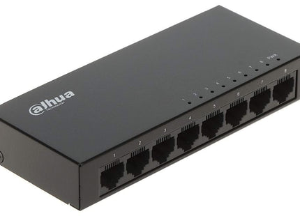 Dahua Dahua PFS3008-GT-V2, switch Gigabit de 8 portas 1000Mbps