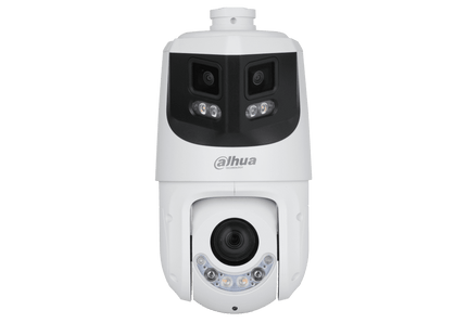 Dahua SDT4E425-8P-GB-APV1, cámara PTZ de doble lente de 8 + 4 MP con zoom de 25x, Tioc, Wizsense, con soporte de pared incluido