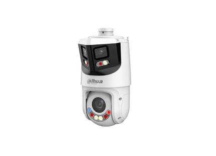 Dahua SDT4E425-8P-GB-APV1, cámara PTZ de doble lente de 8 + 4 MP con zoom de 25x, Tioc, Wizsense, con soporte de pared incluido