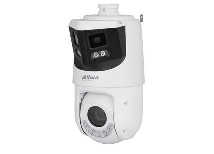 Dahua SDT4E425-8P-GB-APV1, cámara PTZ de doble lente de 8 + 4 MP con zoom de 25x, Tioc, Wizsense, con soporte de pared incluido