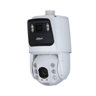 Dahua Dahua SDT7C424-4F-ZBZJ-APV-0400 Zoom óptico PTZ de doble lente de 4MP y 24x, incl. montaje en pared y fuente de alimentación
