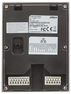 Posto avançado Dahua Dahua VTO2202F-P-S3, IP e 2 fios, câmera 160°, PoE