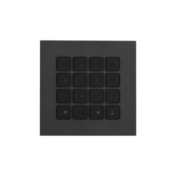 Módulo de teclado Dahua Dahua VTO4202FB-MK Preto