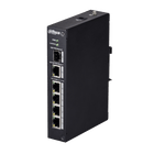Dahua DH-PFS3106-4ET-60, 4xPoE poorten, 1x Uplink 1x SFP-poort Gigabit