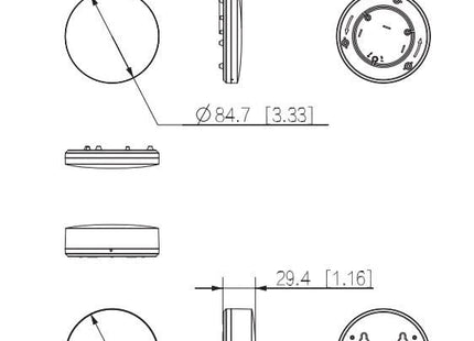 Dahua DHI-ARD912-W2(868) Draadloze Water Lek Detector