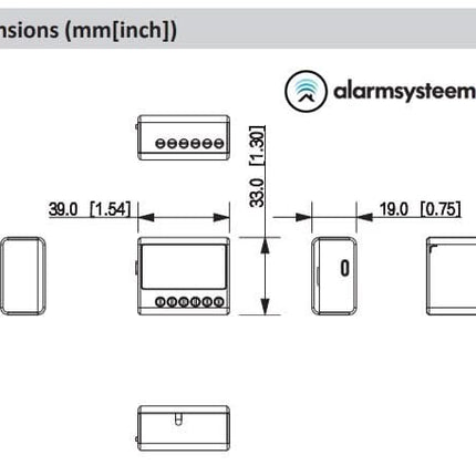 Dahua DHI-ARM7011-W2(868) Draadloze relais 7-24VDC