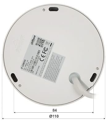 Dahua EB5541-AS 5MP D/N IR 360° WizMind Camera 1.4mm lens