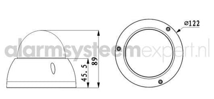 Dahua IPC-SD22404DB-GNY, 4 Megapixel Mini PTZ PoE Dome