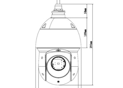 Dahua IPC-SD49225DB-HNY 2MP  Speed Dome 25x zoom. PTZ, Wizsense, PoE+