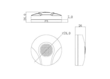Dahua Microfoon t.b.v. IP camera - hi sensitive