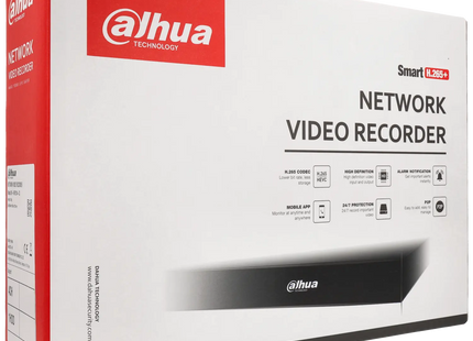Dahua NVR2108-S3, 1x LAN (Geen PoE) Geschikt voor 8 IP camera's