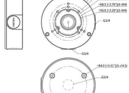 Dahua PFA130E montagebox