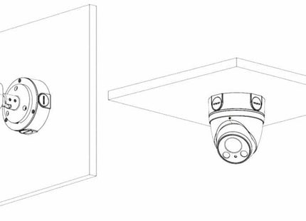 Dahua PFA130E montagebox Zwart