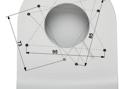 Dahua PFB203W Muursteun