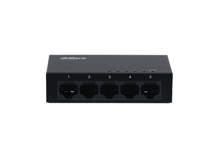 Dahua PFS3005-5GT-V2, 5 Poorts Gigabit switch 1000Mbps